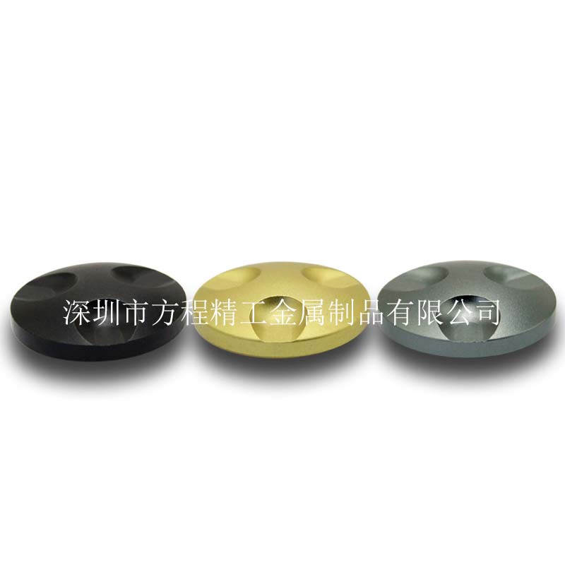全鋁旋鈕全鋁噴砂旋鈕 三個(gè)點(diǎn) 直徑29高度10半軸